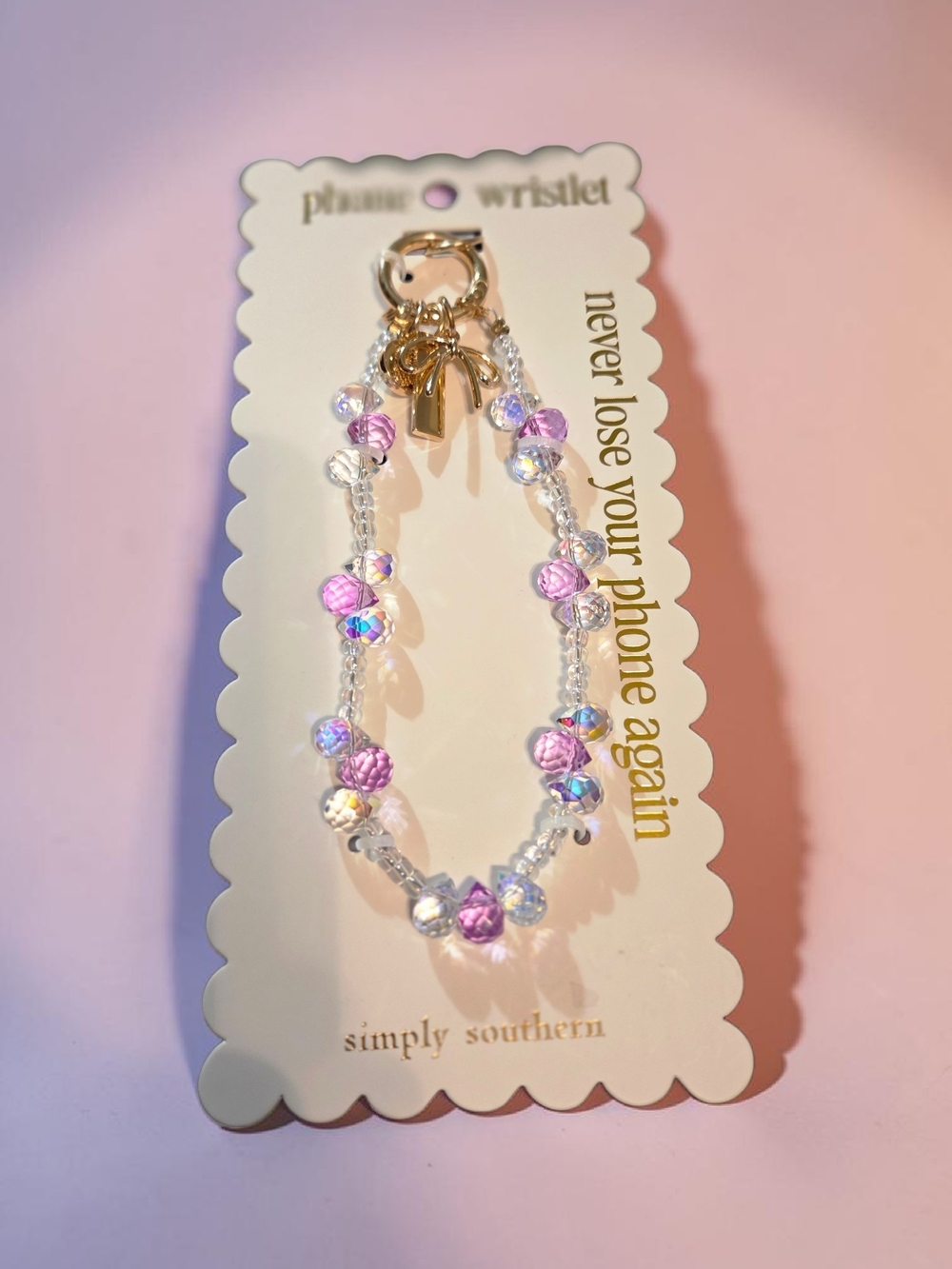 Simply Southern Beaded Phone Wristlet, Never Lose Your Phone Again!  NWT
